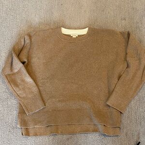LLBean cotton cashmere sweater. Size medium.